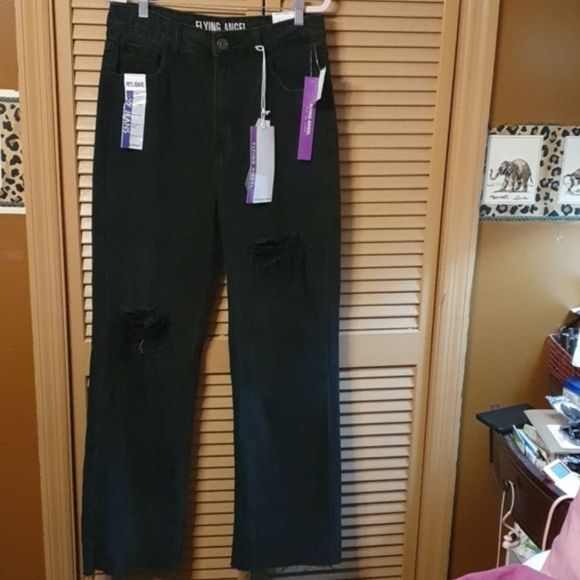Flying Angels Super High Rise 90s Jeans sz 11 - Picture 7 of 7